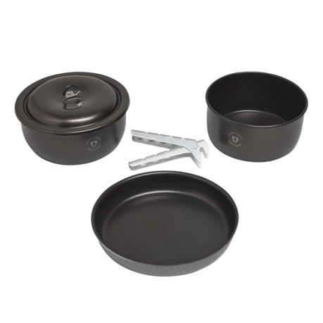 Набор посуды Trangia Tundra III 1.75 / 1.5 л (два котелка, сковорода, крышка, ручка, чехол)