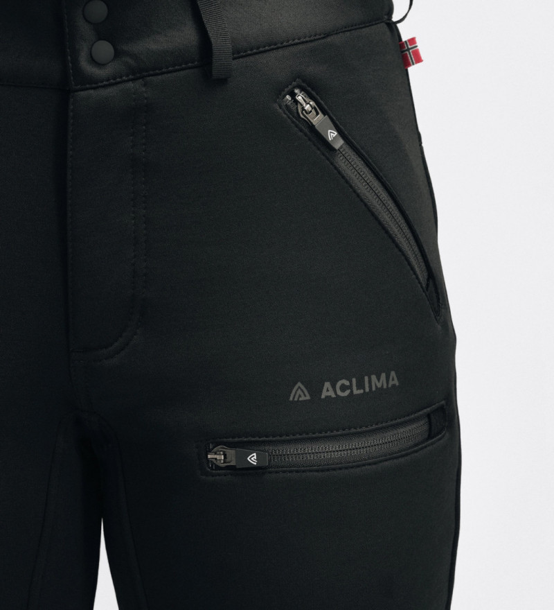 Брюки жен. Aclima WoolShell pant W's Jet Black M