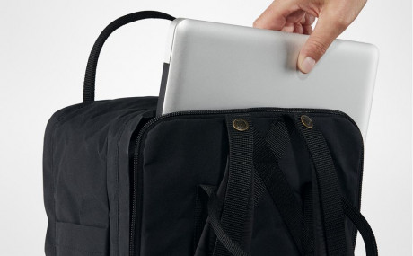 Рюкзак Fjallraven Kanken Laptop 15" 18 л Black Рюкзак Fjallraven Kanken Laptop 15" 18 л Black