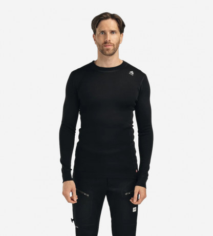Термокофта чол. Aclima WarmWool Crewneck M's Jet Black L