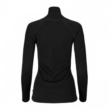 Термокофта жен. Aclima WarmWool 200 Roll Neck W's Jet Black L