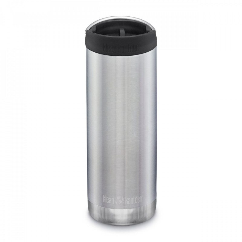 Термокружка Klean Kanteen TKWide Cafe Cap 473 мл Brushed Stainless