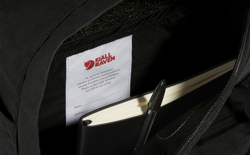 Рюкзак Fjallraven Kanken Laptop 13&quot; 13 л Black