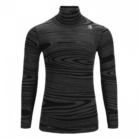 Термокофта муж. Aclima WarmWool 200 Roll Neck M's Black Motion XL