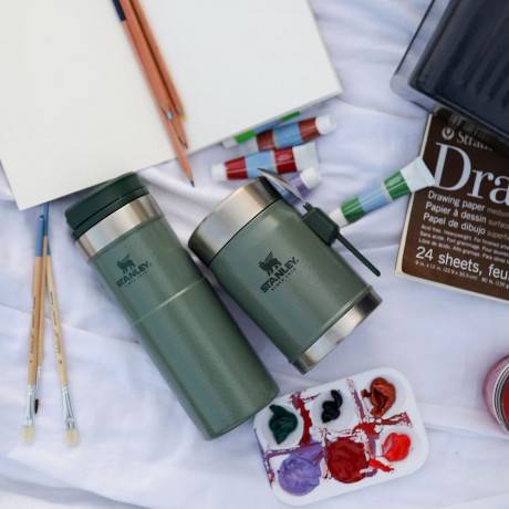 Термокружка Stanley Classic NeverLeak Travel Mug 0.47 л Hammertone Green Термокружка Stanley Classic NeverLeak Travel Mug 0.47 л Hammertone Green