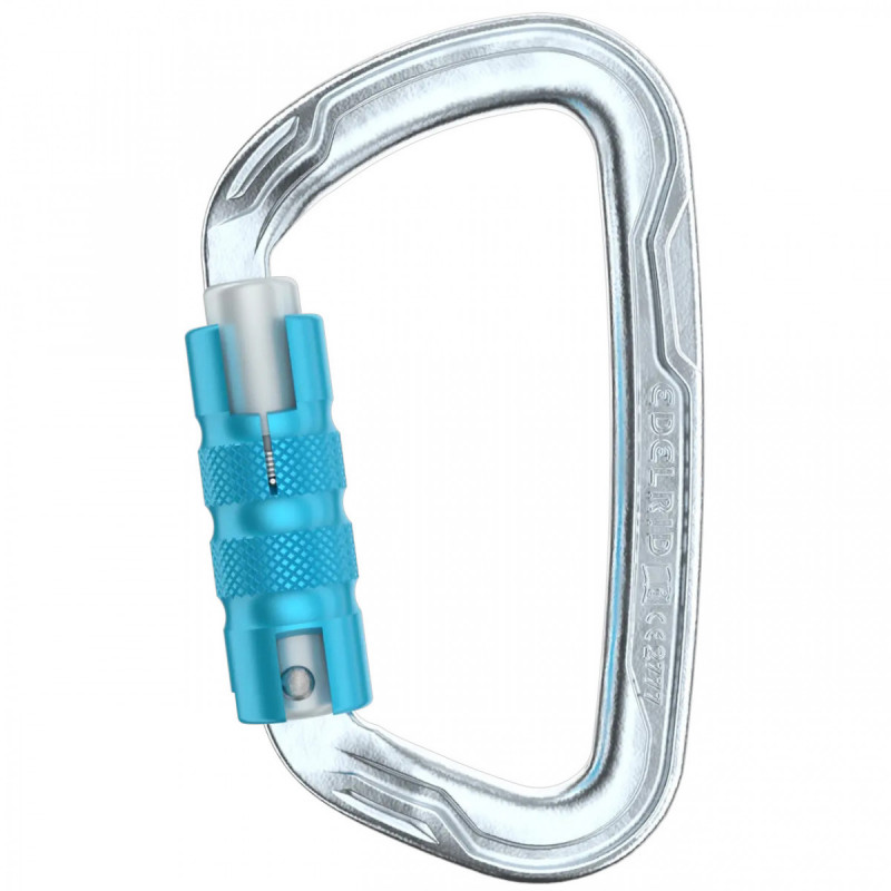 Карабин Edelrid Taser Steel Triple Silver