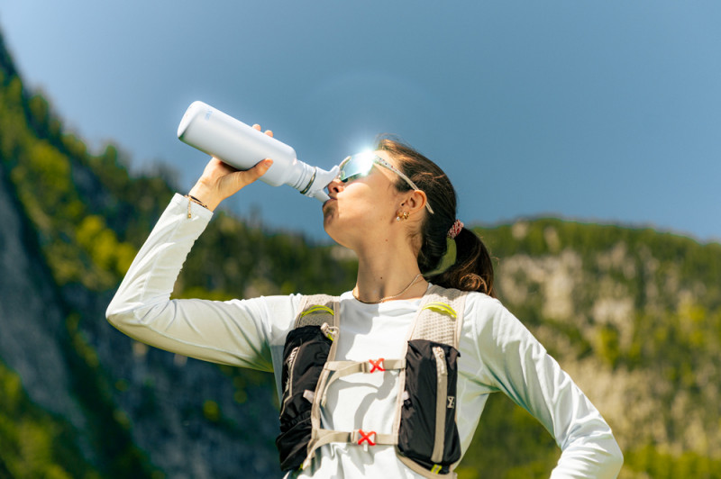 Спортивная бутылка для воды Klean Kanteen Classic Flip Sport 800 мл Clear Sky