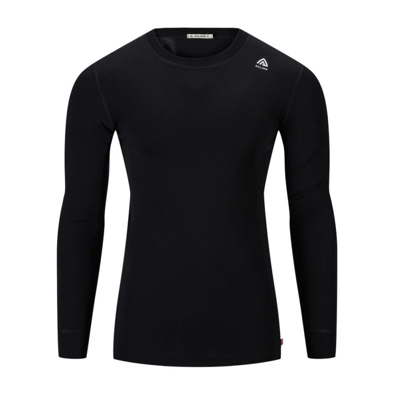 Термокофта чол. Aclima WarmWool Crewneck M's Jet Black XS