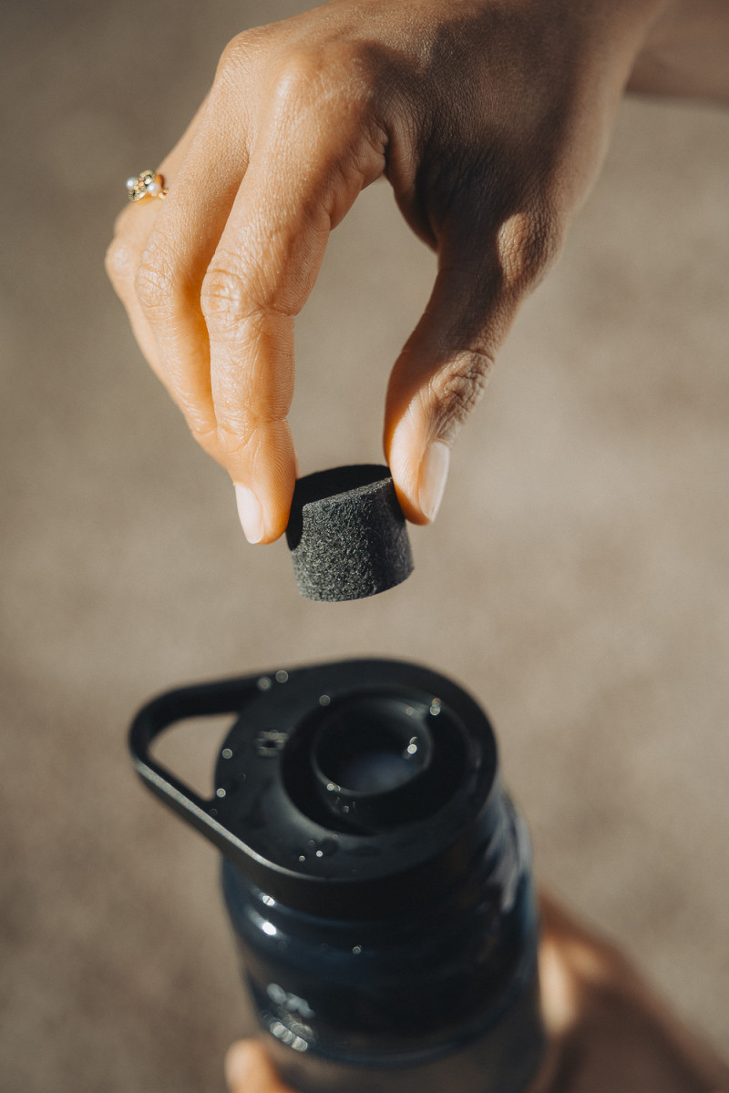 Бутылка-фильтр Katadyn BeFree AC Bottle 0.7 л Smoke