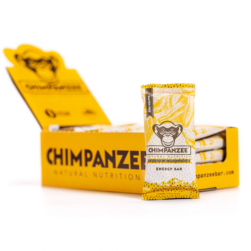 Батончик злаковый Chimpanzee Energy Bar Banana &amp; Chocolate