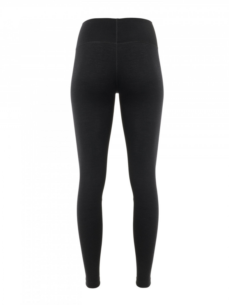 Термокальсоны жен. Aclima WarmWool 200 Longs High Waist высокая посадка Jet Black XXL