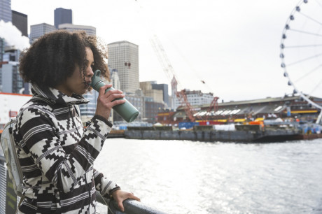 Спортивная бутылка для воды Klean Kanteen Classic Flip Sport 800 мл Sea Spray