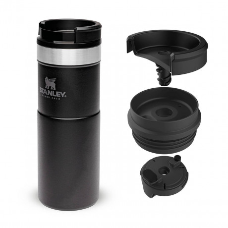 Термокружка Stanley Classic NeverLeak Travel Mug 0.47 л Matte Black Термокружка Stanley Classic NeverLeak Travel Mug 0.47 л Matte Black