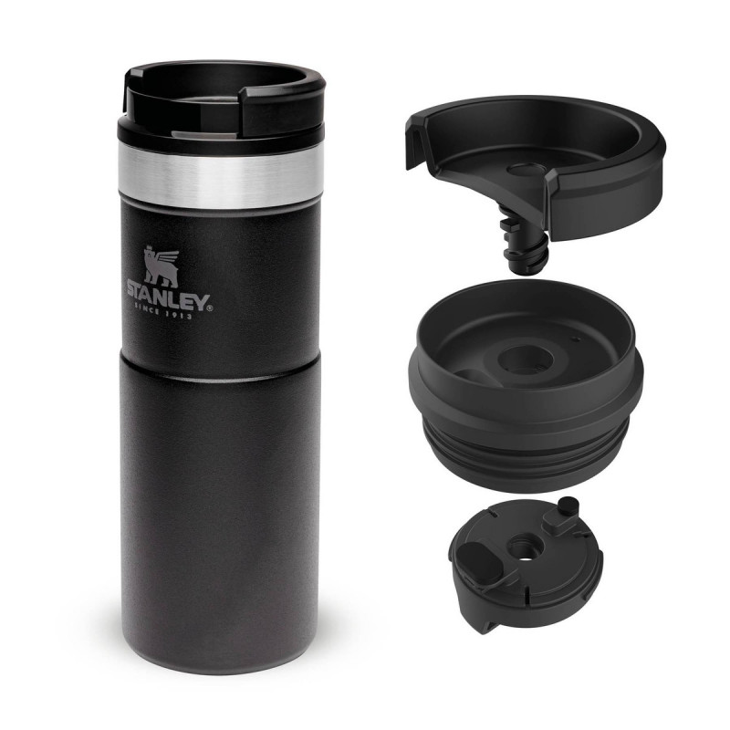 Термокружка Stanley Classic NeverLeak Travel Mug 0.47 л Matte Black