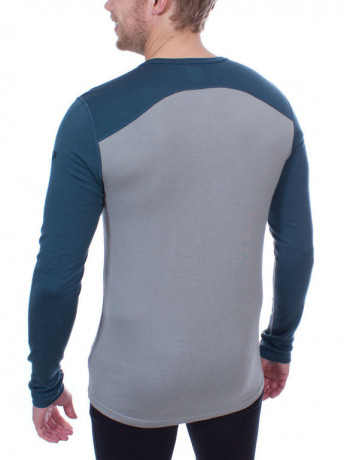 Термокофта муж. Icebreaker 260 Tech Long Sleeve Crewe Men Drift/Harmony L Термокофта муж. Icebreaker 260 Tech Long Sleeve Crewe Men Drift/Harmony L