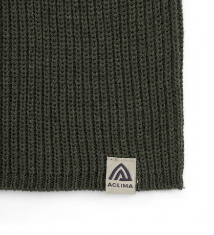 Балаклава-шапка Aclima Flat Knit Balaclava Hat Olive Night OneSize