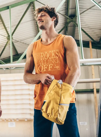 Мешочек для магнезии Red Chili Chalk Bag Boulder Reactor Желтый
