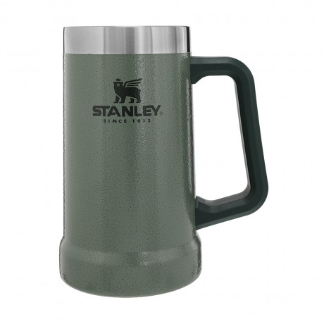 Термокружка для пива Stanley Adventure Beer Stein 700 мл Hammertone Green Термокружка для пива Stanley Adventure Beer Stein 700 мл Hammertone Green