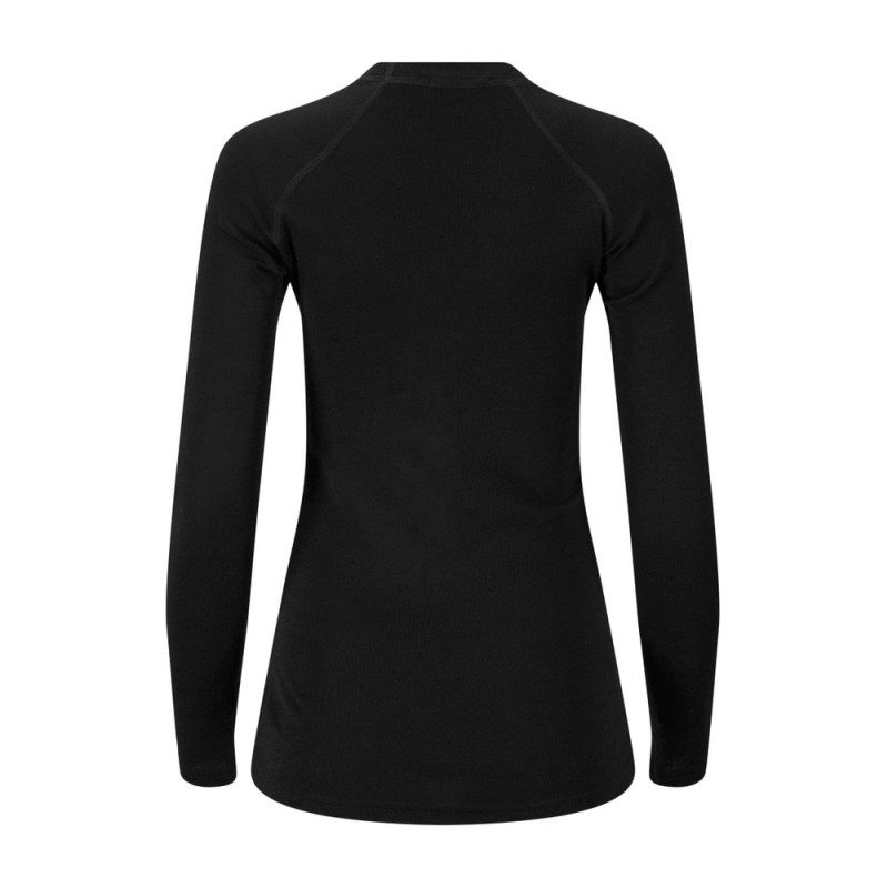 Термокофта жін. Aclima WarmWool Crewneck W's Jet Black L