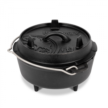 Казан-жарівня чавунна Petromax Dutch Oven на ніжках від 0,6 до 16,1 л