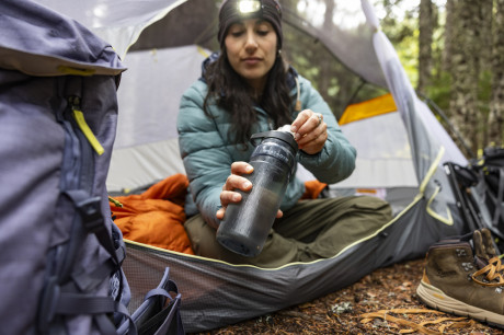 Бутылка-фильтр Katadyn BeFree AC Bottle 0.7 л Smoke