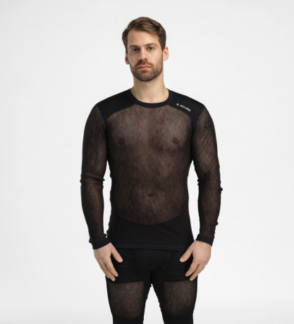 Термокофта муж. Aclima WoolNet Light Crewneck M's Jet Black S Термокофта муж. Aclima WoolNet Light Crewneck M's Jet Black S