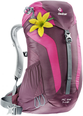 Рюкзак жен. Deuter AC Lite SL 14 л Aubergine Magenta Рюкзак жен. Deuter AC Lite SL 14 л Aubergine Magenta
