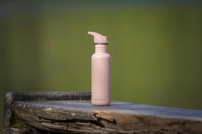 Спортивная бутылка для воды Klean Kanteen Classic Flip Sport 800 мл Peach Parfait