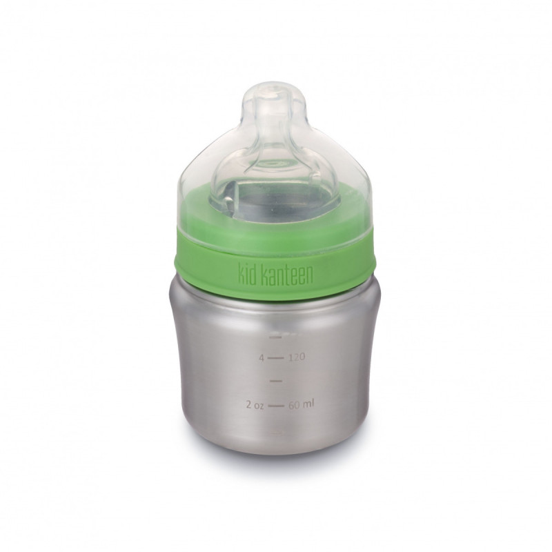 Бутылочка для кормления Kid Kanteen Baby Bottle Brushed Stainless 148 мл (0–6 месяцев)
