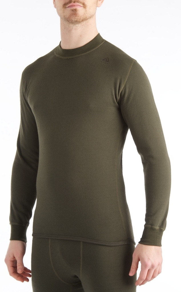 Термокофта Aclima HotWool 230 Crew Neck Unisex Olive Night XS