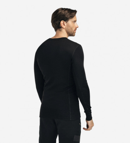 Термокофта чол. Aclima WarmWool Crewneck M's Jet Black L