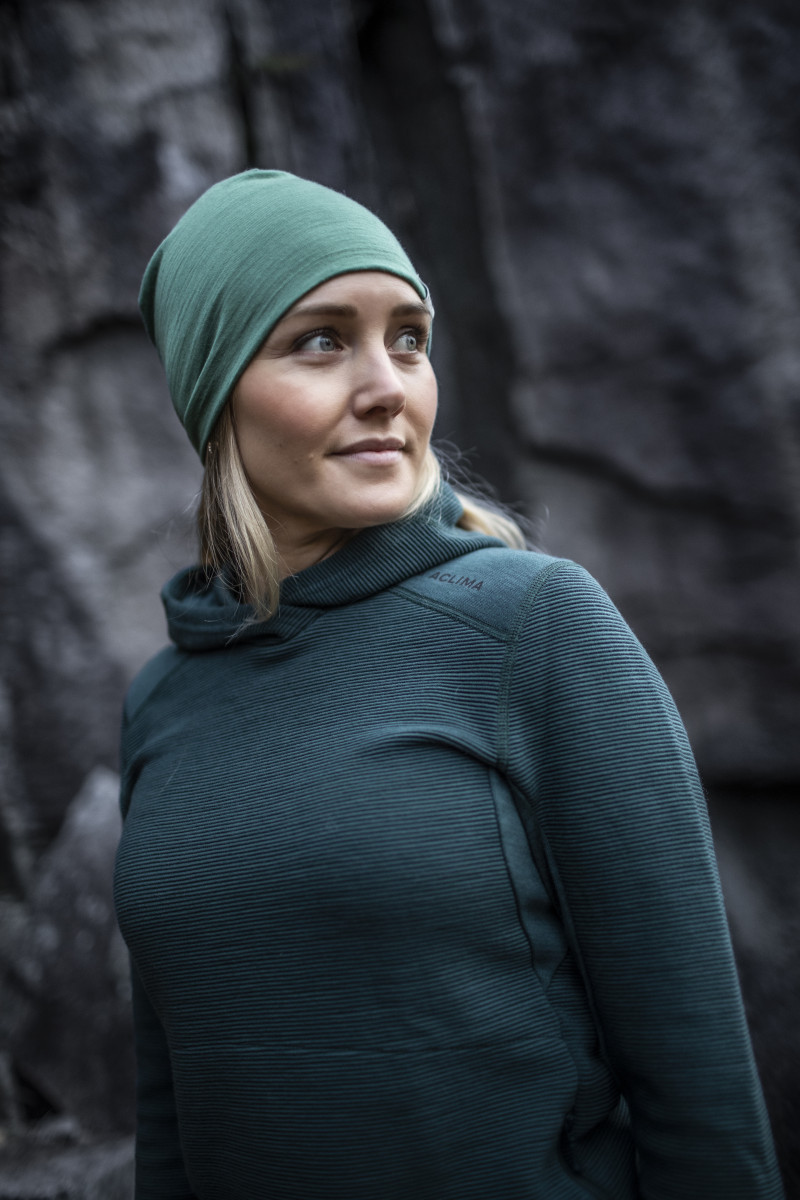 Термохуди жен. Aclima StreamWool 400 Hoodie W's Green Gables L