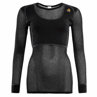 Термокофта жен. Aclima WoolNet 120 Crew Neck W's Jet Black M
