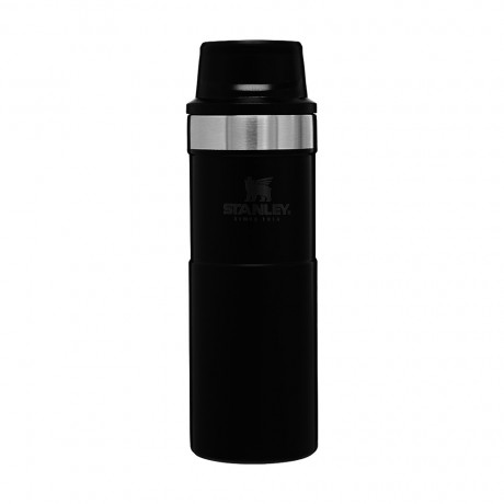 Термокружка Stanley Classic Trigger-Action Travel Mug 0.47 л Matte Black Термокружка Stanley Classic Trigger-Action Travel Mug 0.47 л Matte Black
