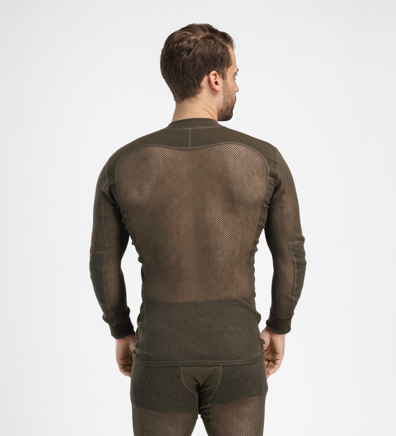 Термокофта муж. Aclima WoolNet 120 Crew Neck M's Tarmac XL