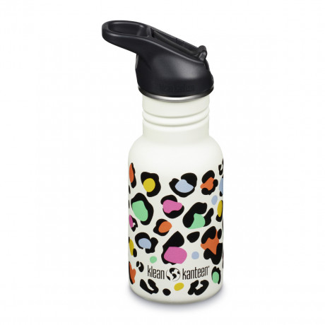 Детская бутылка для воды Kid Kanteen Classic Flip Sport 355 мл Leopard Print