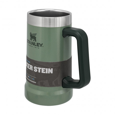 Термокружка для пива Stanley Adventure Beer Stein 700 мл Hammertone Green Термокружка для пива Stanley Adventure Beer Stein 700 мл Hammertone Green