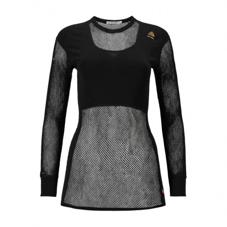 Термокофта жін. Aclima WoolNet 120 Crew Neck W's Jet Black M