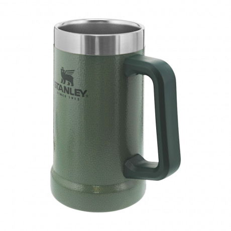 Термокружка для пива Stanley Adventure Beer Stein 700 мл Hammertone Green Термокружка для пива Stanley Adventure Beer Stein 700 мл Hammertone Green