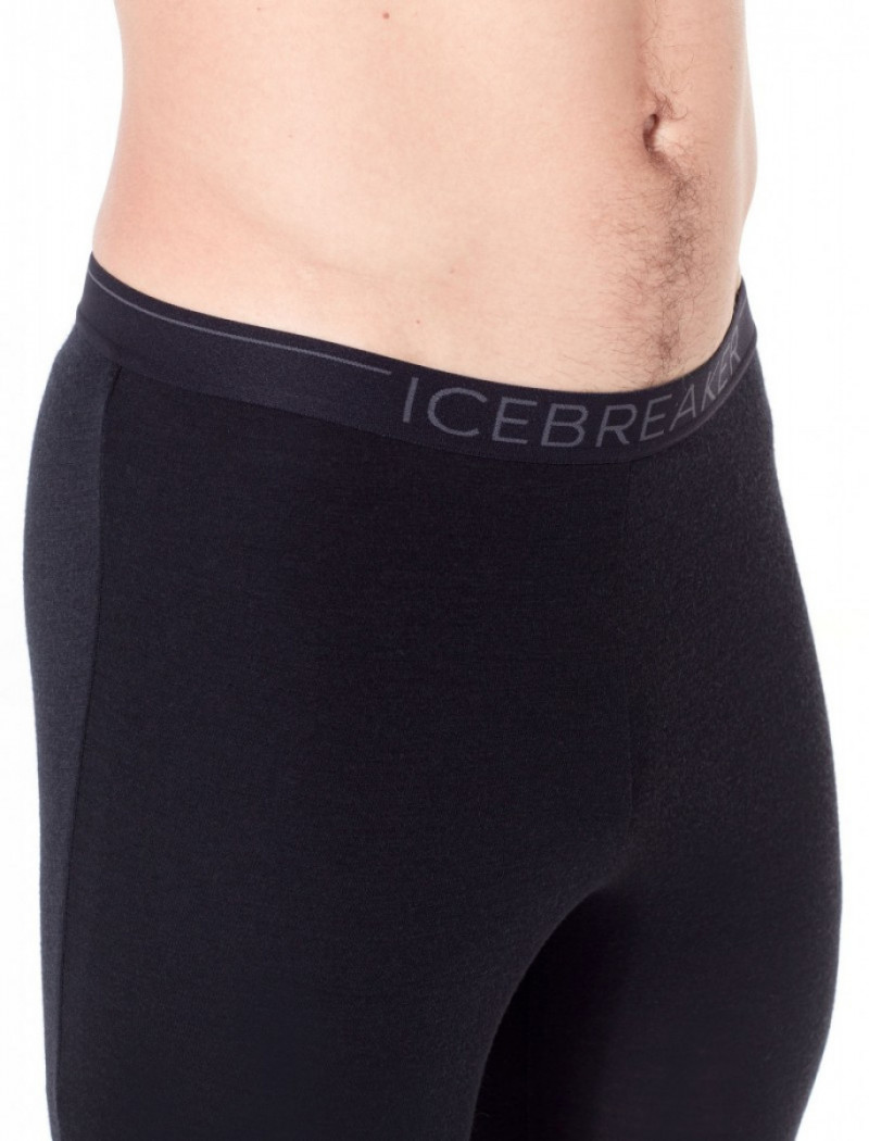 Термоштаны муж. Icebreaker 175 Everyday Leggings Men Black M