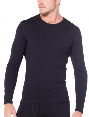 Термокофта муж. Icebreaker 260 Tech Long Sleeve Crewe Men Black M Термокофта муж. Icebreaker 260 Tech Long Sleeve Crewe Men Black M
