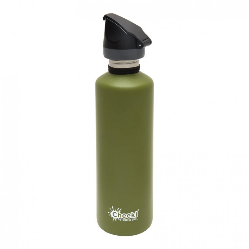Спортивная бутылка для воды Cheeki Single Wall Active Bottle 750 мл Khaki