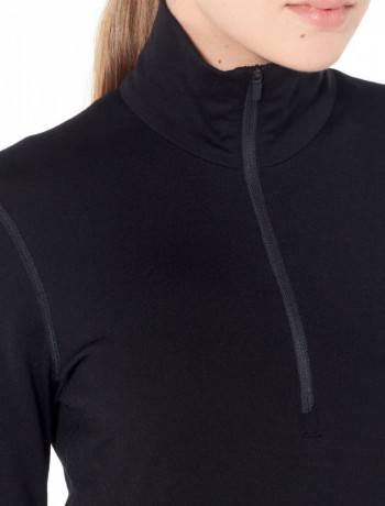 Термокофта жен. Icebreaker 260 Tech Long Sleeve Half Zip Women Black XS Термокофта жен. Icebreaker 260 Tech Long Sleeve Half Zip Women Black XS