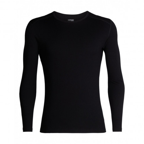 Термокофта муж. Icebreaker 260 Tech Long Sleeve Crewe Men Black M Термокофта муж. Icebreaker 260 Tech Long Sleeve Crewe Men Black M