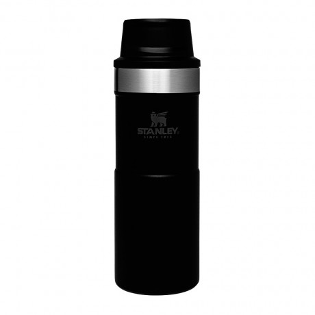 Термокружка Stanley Classic Trigger-Action Travel Mug 0.35 л Matte Black Термокружка Stanley Classic Trigger-Action Travel Mug 0.35 л Matte Black