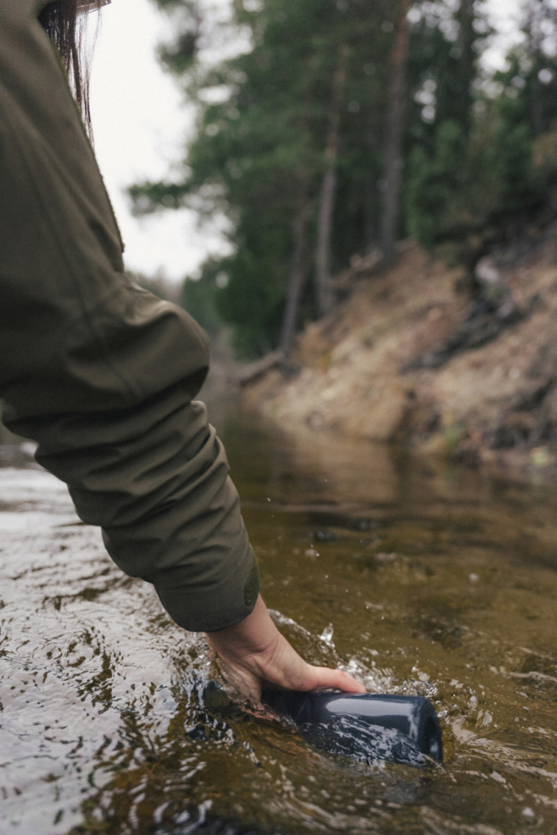 Бутылка-фильтр Katadyn BeFree AC Bottle 0.7 л Smoke