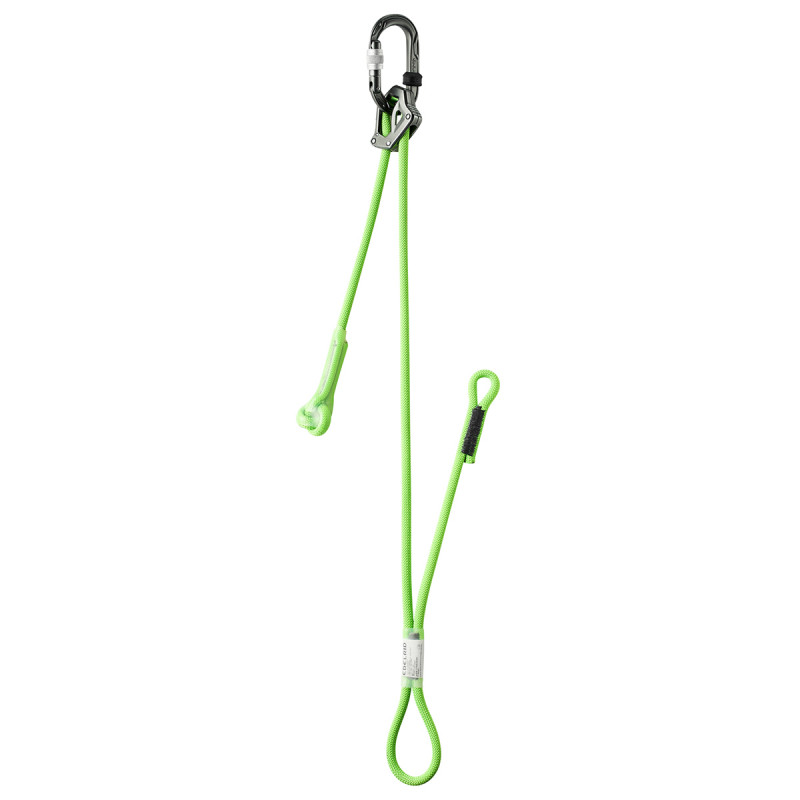 Самостраховка регулируемая Edelrid Switch Double Adjust Neon Green 120 см