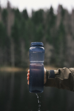 Бутылка-фильтр Katadyn BeFree AC Bottle 0.9 л Smoke