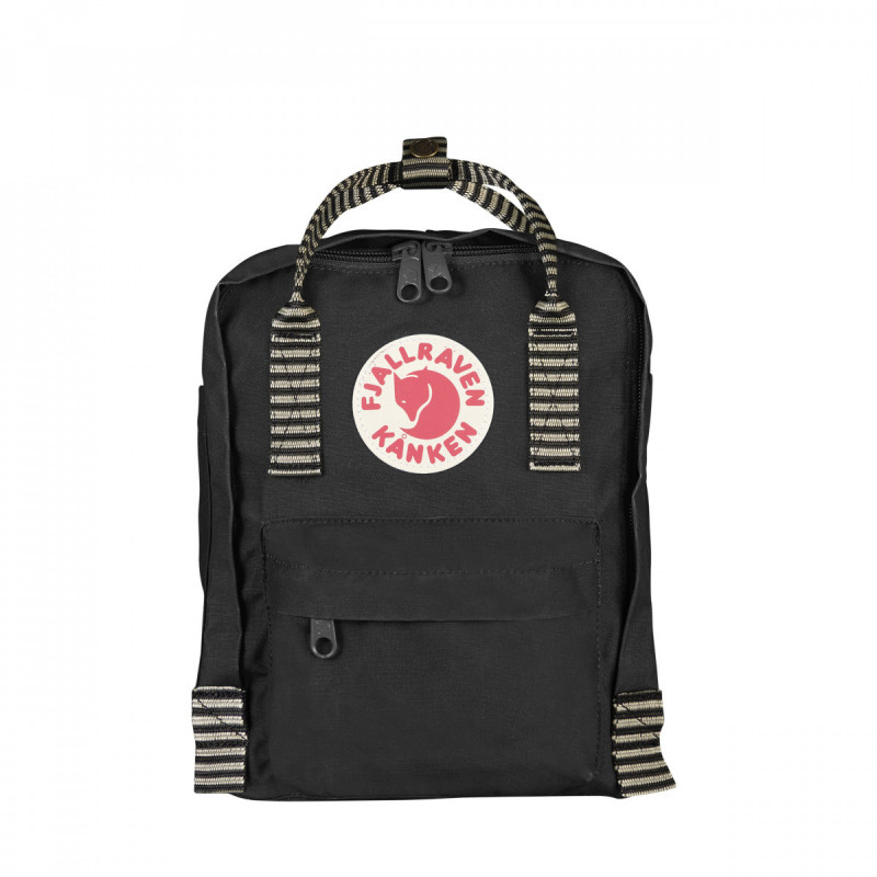 Рюкзак Fjallraven Kanken Mini 7 л Black Striped