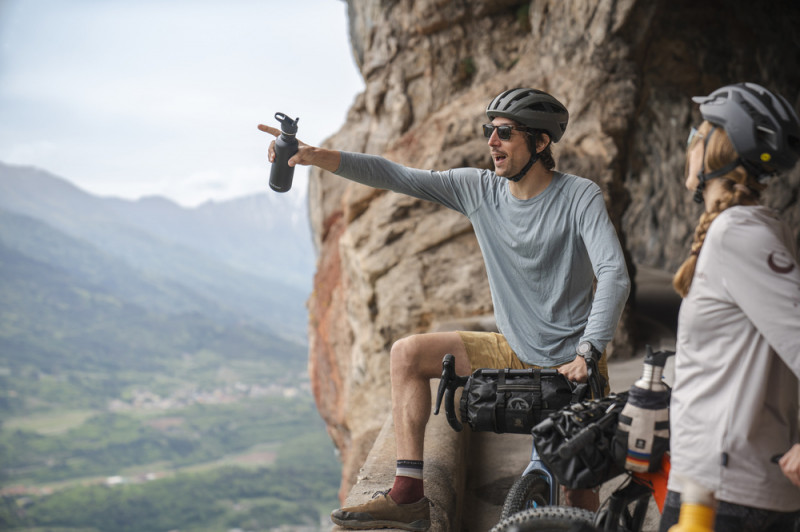 Спортивная бутылка для воды Klean Kanteen Classic Flip Sport 532 мл Black